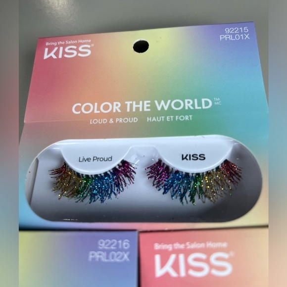 Kiss color of the world eye lashes - Picture 3 of 5